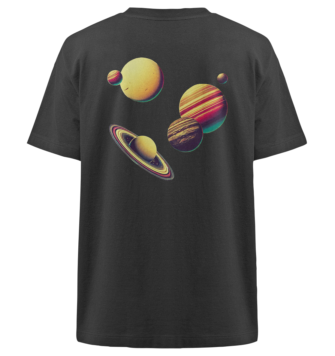 Floating Planets - Heavy Oversized Organic Shirt