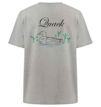 Quack Duck - light colors - Heavy Oversized Organic Shirt