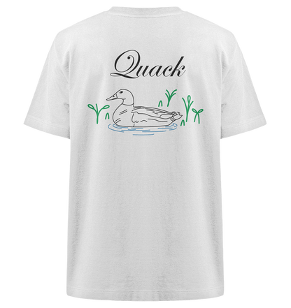 Quack Duck - light colors - Heavy Oversized Organic Shirt