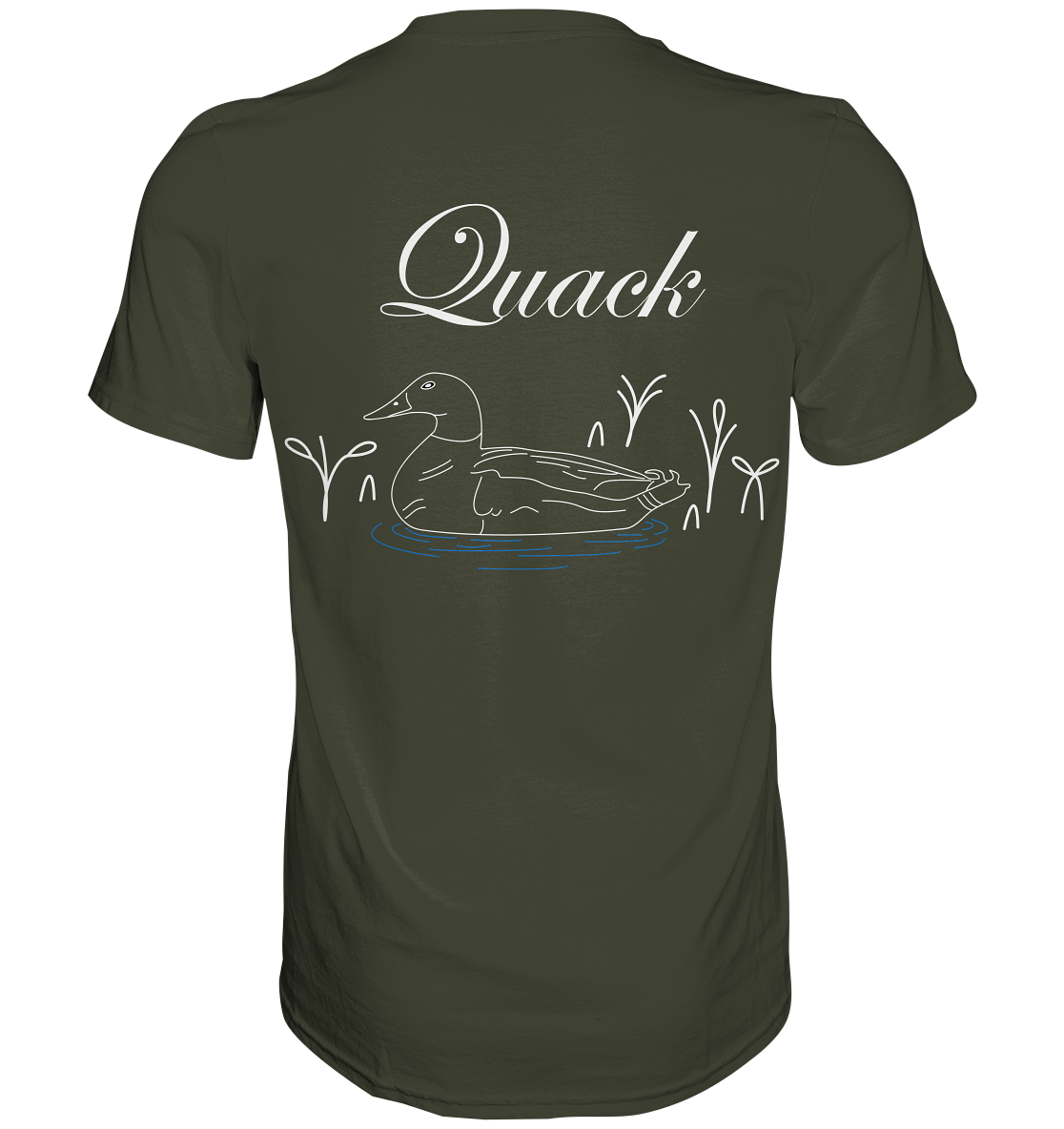 Quack Duck - dark colors - Premium Shirt