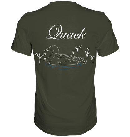 Quack Duck - dark colors - Premium Shirt